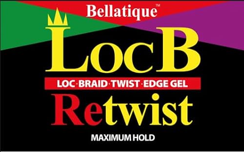 BELLATIQUE Retwist Edge Gel 1 Oz Pack of 1 High Shine
