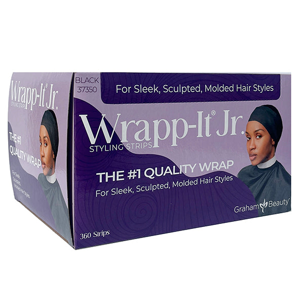 GRAHAM PROFESSIONAL Wrapp-It Jr Styling Strips, 17" x 2", Pack of 9