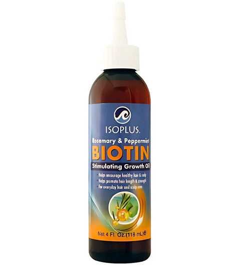Isoplus Rosemary and Peppermint Biotin Oil - 4 Fl Oz