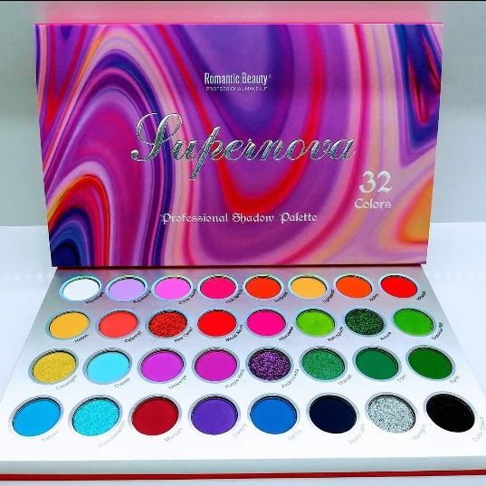 Romantic Beauty Supernova 32-Color Eyeshadow Palette