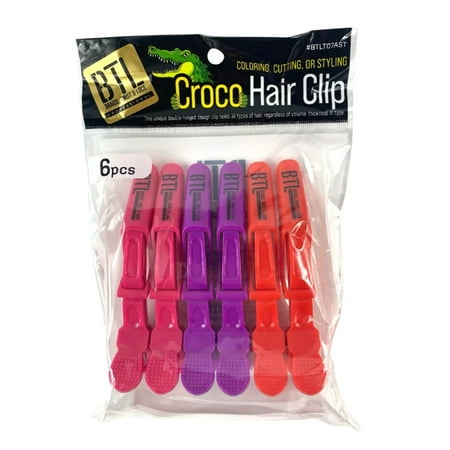 Croco Hair Clip Assorted Styles