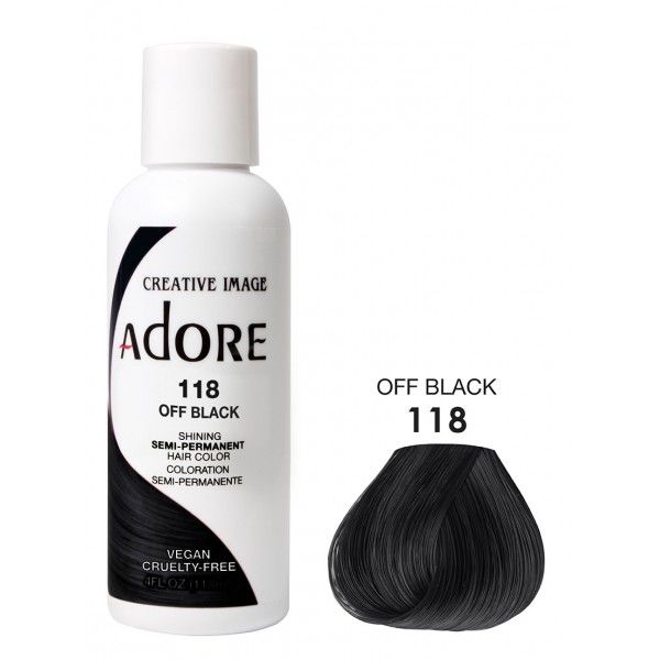 Adore Hair Color 118 Off Black