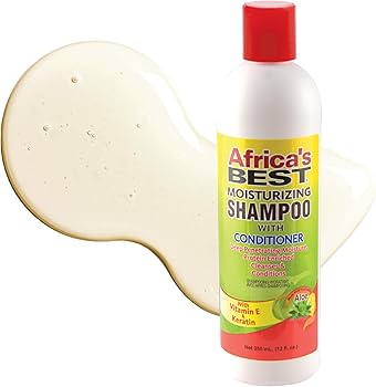 Africa's Best Moisturizing Shampoo with Conditioner, 12 Oz