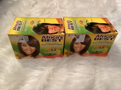Africa's Best No-Lye Hair Relaxer Kit Regular Size