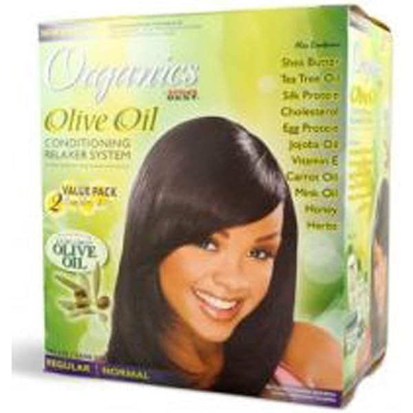 Africa's Best Olive Oil Relaxer Kit Regular