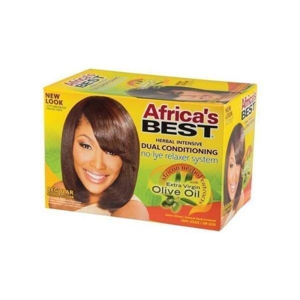 Africa's Best Olive Oil Relaxer Kit Regular