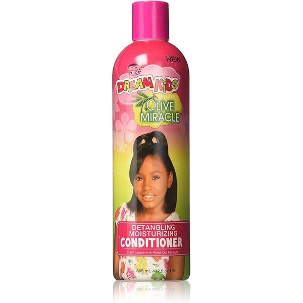 African Pride Dream Kids Olive Miracle Detangling Shampoo 355ml