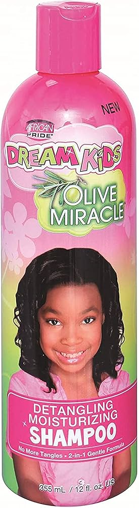 African Pride Dream Kids Olive Miracle Detangling Shampoo 355ml