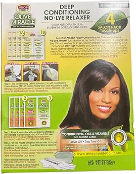 African Pride Miracle Deep Conditioning No-Lye Relaxer Regular