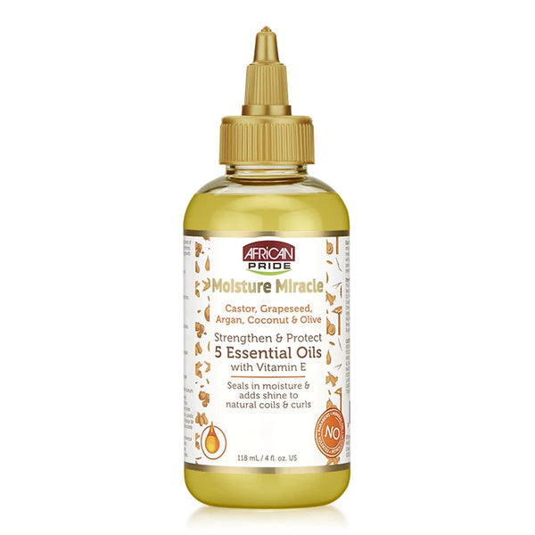 African Pride Moisture Miracle Essential Oil, 4 Oz