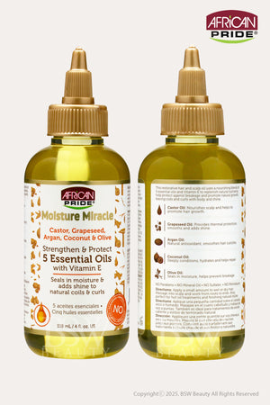 African Pride Moisture Miracle Essential Oil, 4 Oz