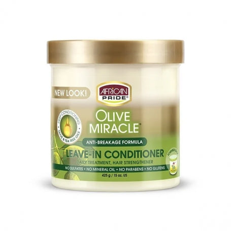 African Pride Olive Miracle Leave-in Conditioner 425 G