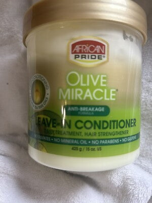 African Pride Olive Miracle Leave-in Conditioner 425 G