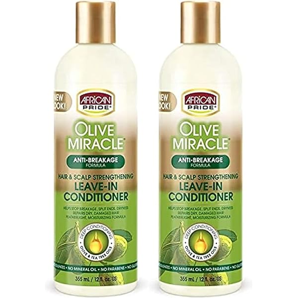 African Pride Olive Miracle 2 in 1 Shampoo  12 oz