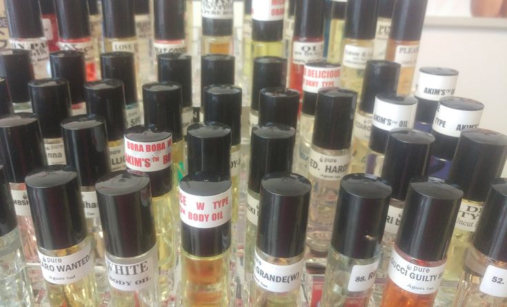 Akim's Baby Powder Body Oil,w01