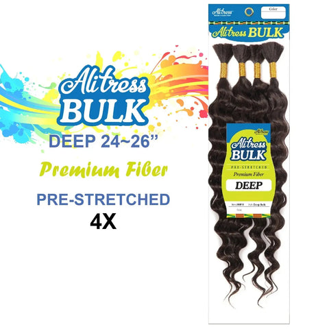 Alitress Bulk Deep Braiding Hair 30