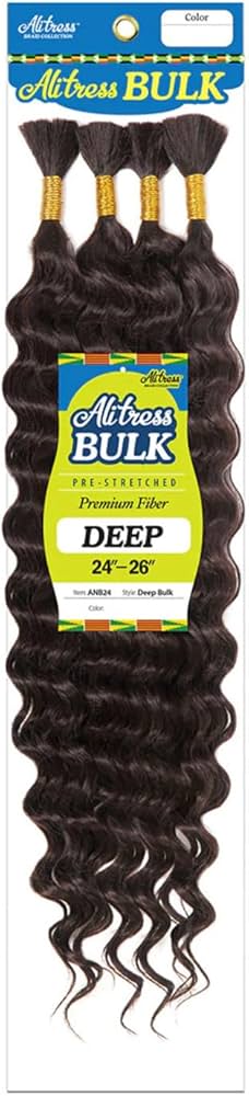Alitress Bulk Deep Hair Extensions