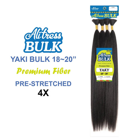 Alitress Bulk Premium Hair 18-20"
