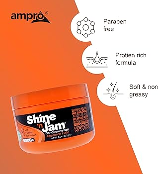 AmPro Shine-N-Jam Supreme Hold Gel, Large, Pack of 1