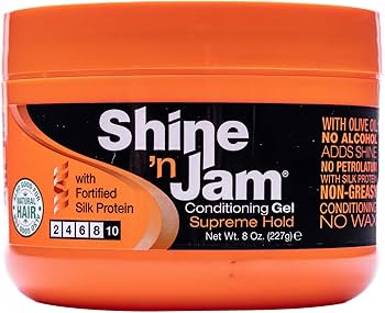 AmPro Shine-N-Jam Supreme Hold Gel, Large, Pack of 1