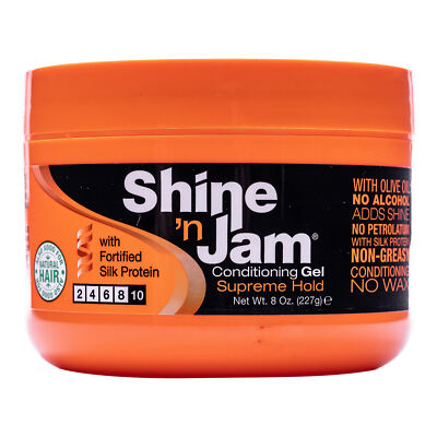 AmPro Shine-N-Jam Supreme Hold Gel, Large, Pack of 1
