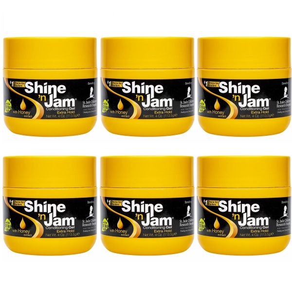 AmPro Shine 'n Jam Conditioning Gel, 4 Oz, Pack of 1