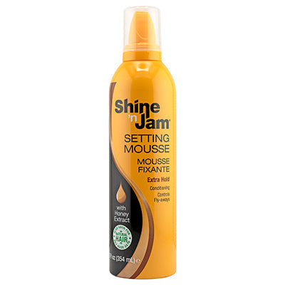 AmPro Shine 'n Jam Setting Mousse, 12 OZ
