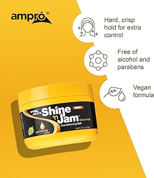 Ampro Shine N' Jam Maximum Hold 8 oz