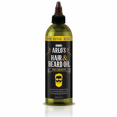 Arlo's Pro-Growth Hair and Beard Oil, 8 Oz. Pack of 1