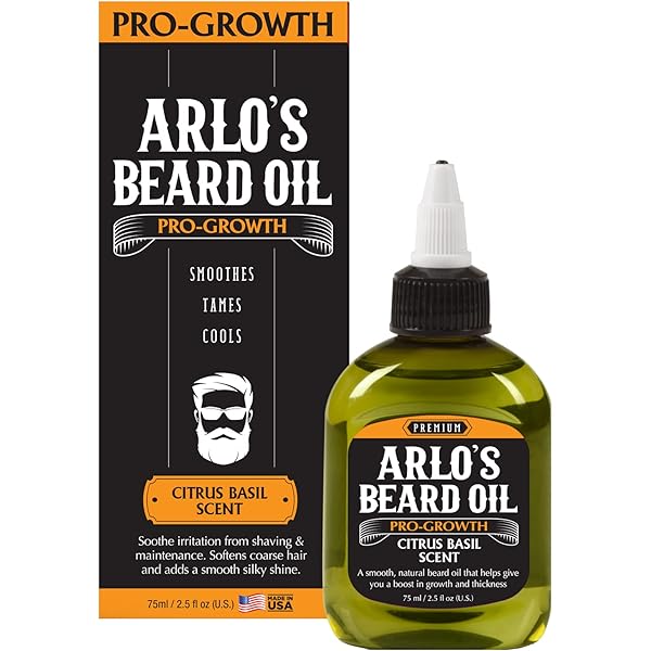 Arlo's Pro-Growth Hair and Beard Oil, 8 Oz. Pack of 1
