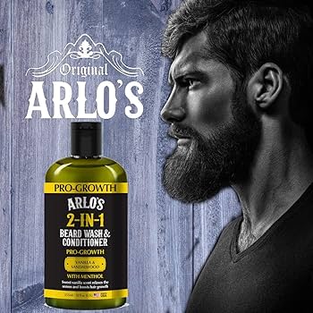 Arlo's Pro-Growth Hair and Beard Oil, 8 Oz. Pack of 1