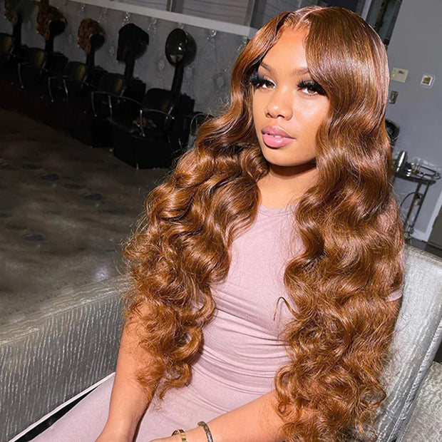 Auburn Lace Front Wig (W05Y86)