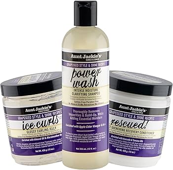Aunt Jackie's Grapeseed Power Wash Shampoo 12 Oz