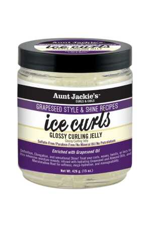 Aunt Jackie's Ice Curls Curling Jelly 15 Oz Grapeseed