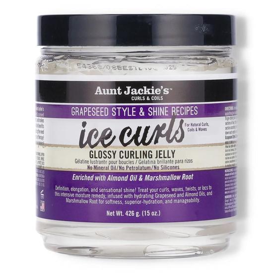 Aunt Jackie's Ice Curls Curling Jelly 15 Oz Grapeseed