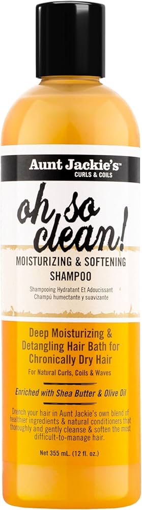 Aunt Jackie's Oh So Clean Shampoo 355ml Moisturising & Softening