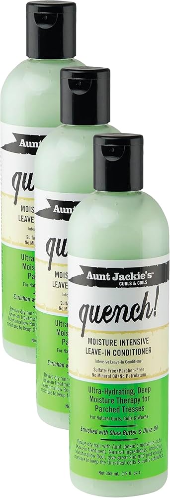 Aunt Jackie's Quench Leave-in Conditioner 12 Oz