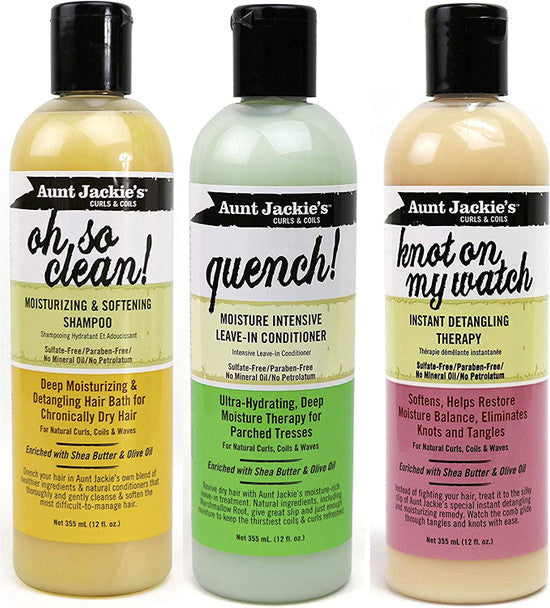 Aunt Jackie's Quench Leave-in Conditioner 12 Oz