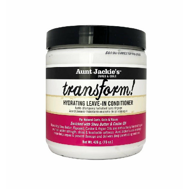 Aunt Jackie's TRANSFORM Leave-in Conditioner, 15 OZ