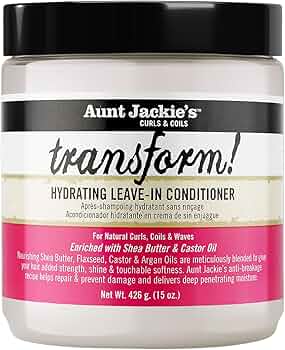 Aunt Jackie's TRANSFORM Leave-in Conditioner, 15 OZ
