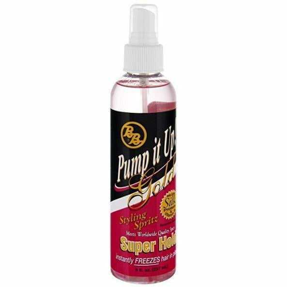 BB Pump It Up Spritz Super Hold Gold, 8 oz