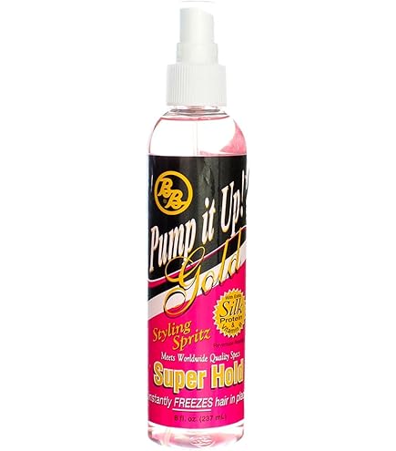 BB Pump It Up Spritz Super Hold Gold, 8 oz