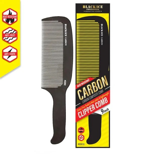 BLACK ICE Professional Clipper Comb 9 Inch