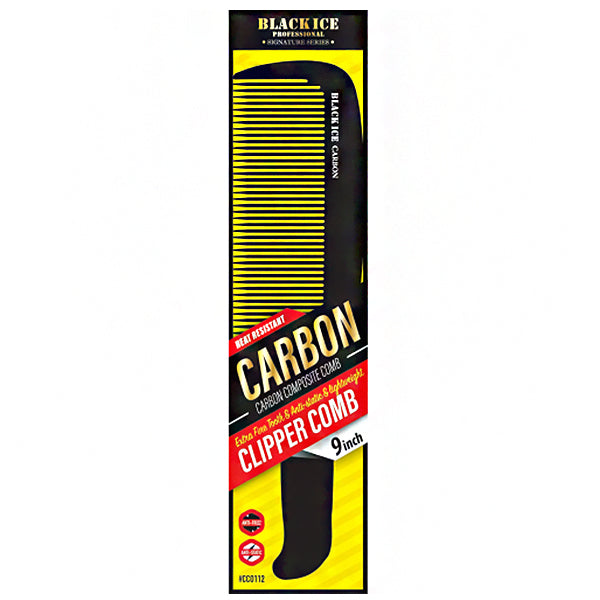 BLACK ICE Professional Clipper Comb 9 Inch