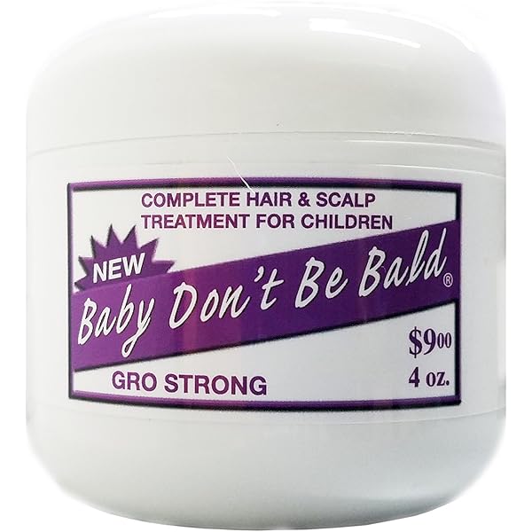 Baby Dont Be Bald Gro Strong Hair Treatment 4oz