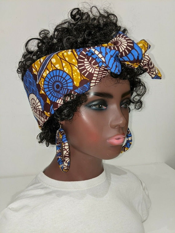 Be U African Wax Wrapscarf