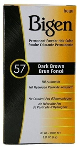 Bigen Permanent Powder Hair Color 57 Dark Brown