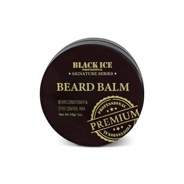 Black Ice Professional Beard Balm 2oz