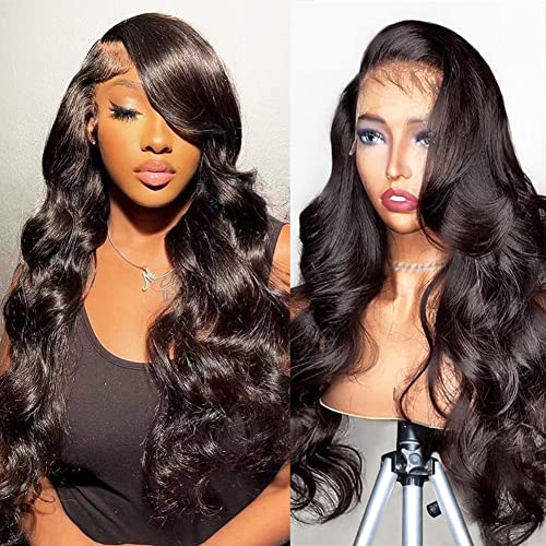 Black Wavy Lace Front Wig