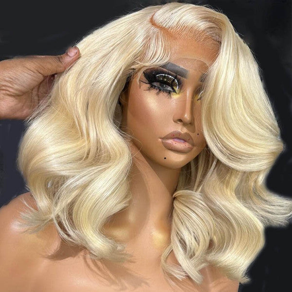 Blonde Wavy Lace Front Wig